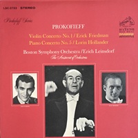 RCA Victor Red Seal : Hollander - Prokofiev Concerto No. 5